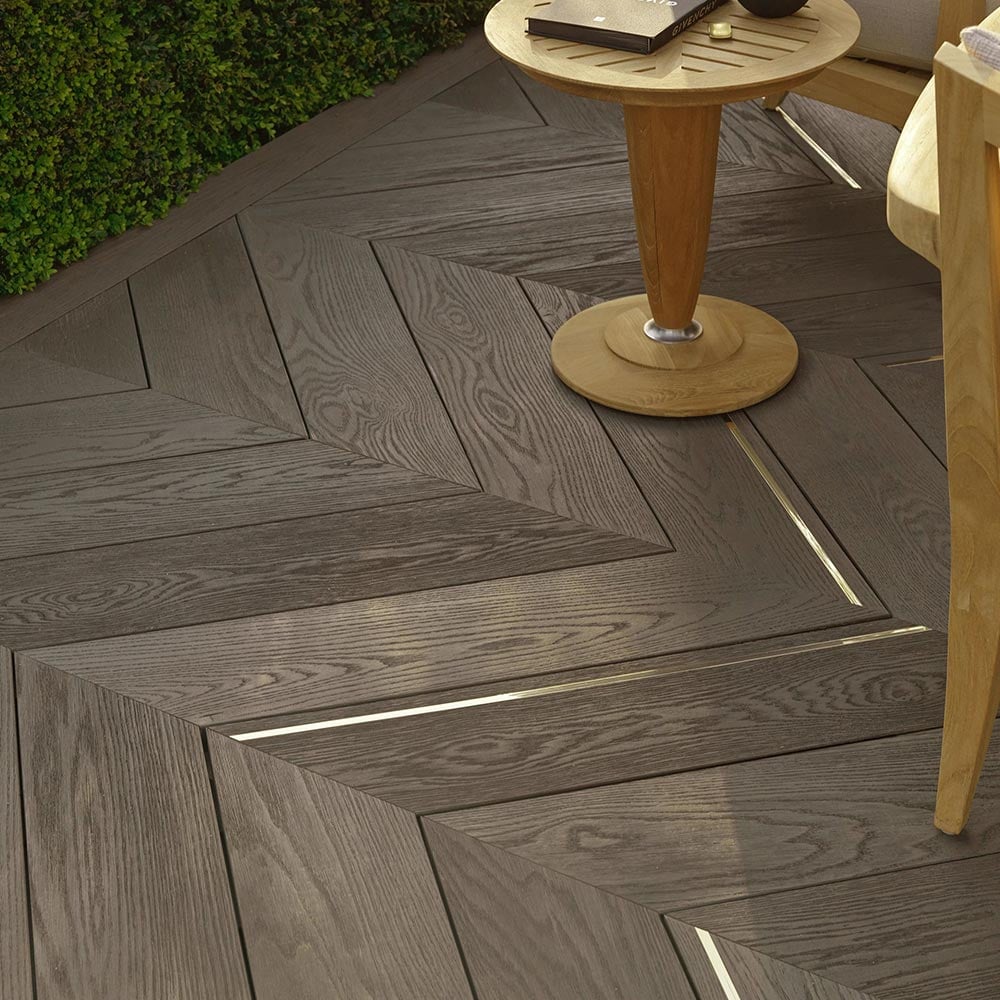 MDE176Y_Enhanced-Grain_Ebony-Grey_Chevron-Brass-Inlay_Lifestyle-Detail_square